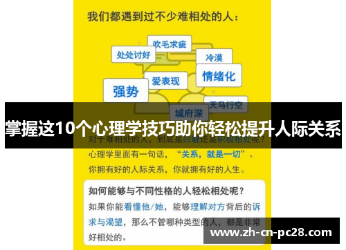 掌握这10个心理学技巧助你轻松提升人际关系 掌握这10个心理学技巧助你轻松提升人际关系